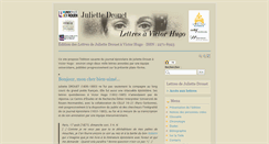 Desktop Screenshot of juliettedrouet.org